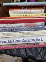Hard and soft cover books, Decorating books,