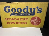 Goodys headache powder vintage paper