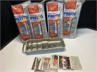 New old stock vintage presto ice cube trays,
