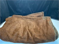 Antique Horsehair blanket 46” x 61”