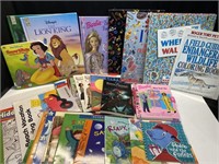 Children’s books, I spy, Disney, Barbie,