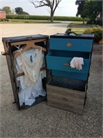 Antique Steamer Trunk Bloomers Included