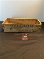 Vintage Pilgrim Cheese Box