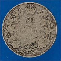 1912 - 50 cent Canadian Coins
