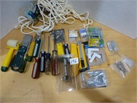 Assorted Tools & Hardware - Lot