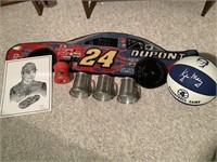 Assorted sports memorabilia