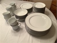 Set of china for 8