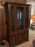 3-door china cabinet