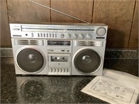 GE AM/FM Cassette stereo