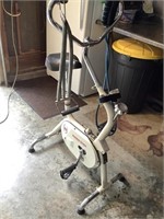 Exercise bike and bands