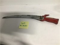 14" vintage hand saw manufactured in Norway