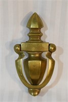 Vintage Solid Brass Door Knocker 7"