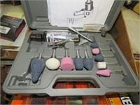 lg assortment incuding grinder kit, misc