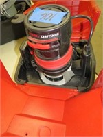 Sears craftsman router in case