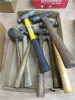 assorted hammers