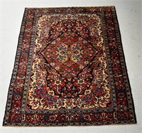 Hand Knotted Turco Persian Rug 6'8" x 4'7"