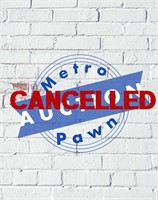 October 3, 2020 Pawn Shop Auction Cancelled