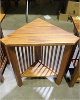 Mission Style Corner Table