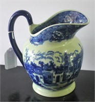 Blue & White Pitcher