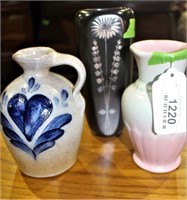 Row Pottery Jug; Rum Rill #305 Vase, Other Vase