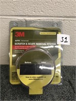 3M auto scratch and scuff removal system.