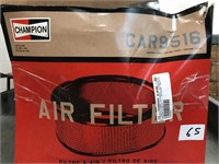 Champion car performance air filter, part number