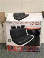 Touring items type s faux leather rear bench seat