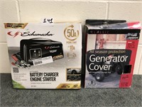 Lot of two items, one Schumacher 50 amp max
