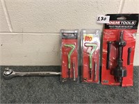Mechanics tool lot of 4 pieces.  Please see