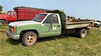 2000 Chevy 3500 dump truck