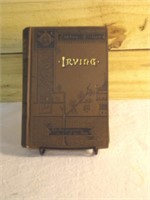Washington Irving book, 1885, with Inscription