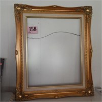 PAINTED GOLD FRAME 21 X 25