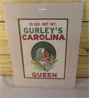 Authentic Advertisement, "Gurley's Carolina Queen"