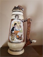 Large Western Themed Stein