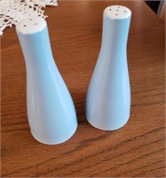 Blue and White Salt and Pepper Shakers