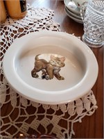 Burleigh Ware with Cat