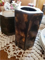 Candle in holder