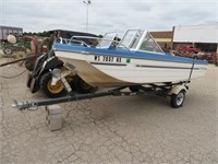 Steury T415C 14ft Boat & Trailer