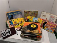 Record Lot Disney Childs 45'a