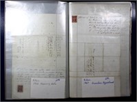 US Revenue Stamps on Documents, 1860s-1940s