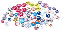 PRESIDENTIAL & GUBERNATORIAL CAMPAIGN BUTTONS - 19