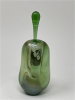 VTG Coleman Signed Iridescent Art Glass Bottle