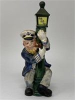 Vintage All Lit Up Drunken Sailor Ceramic Figurine