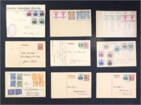 Worldwide Stamps 125+ Used Postal Cards, stamped