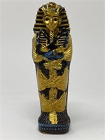 Vintage Sarcophagus and Mummy Figurine