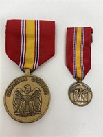 US National Defense Service Medal Large & Small