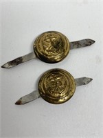 WWII US Navy Brass Buttons