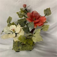 Jade Flowers in Planter