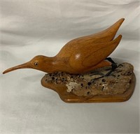 Wood Carved Bird - Tom Monroe