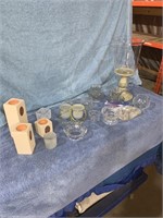 Quantity of Partylite candle holders